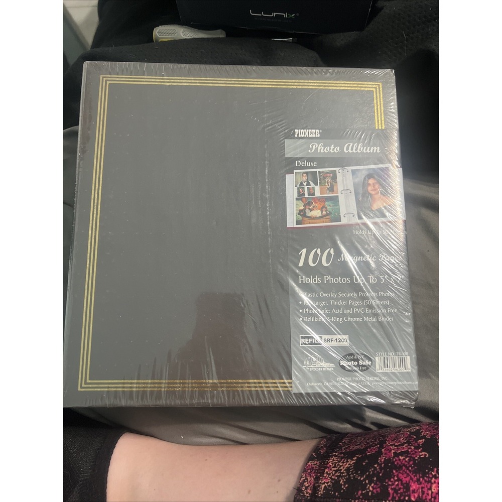 PIONEER Deluxe Photo Album 100 Pages 3-Ring 11"x11¼" TR-100 50 Sheets - SEALED‎